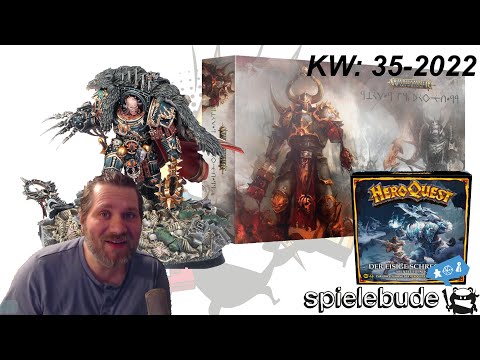 Warpgeflüster KW 35-2022: Warhammer Chaos, Nova Open, Votann Zwerge u.v.m. | Spielebude