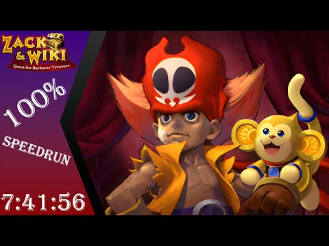 [CURRENT WR] Zack & Wiki 100% Speedrun: 7:41:56