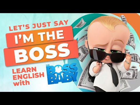 Learn English with The BOSS BABY