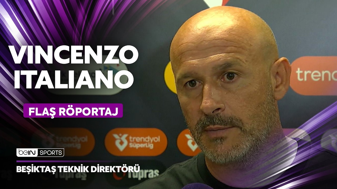 Beşiktaş - Eyüpspor Maç Sonu Vincenzo Italiano'nun Açıklamaları