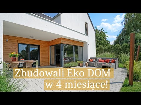 EKO DOM w 4 miesiące 🏠 Projekt domu dla rodziny z antresolą! Ile kosztuje budowa domu?