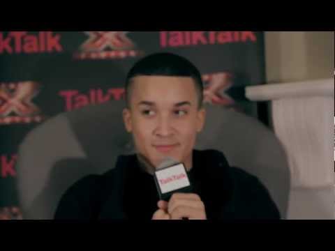 Backstage EXCLUSIVE with TalkTalk: Jahmene in the TalkTalk VIP Room! Week 7