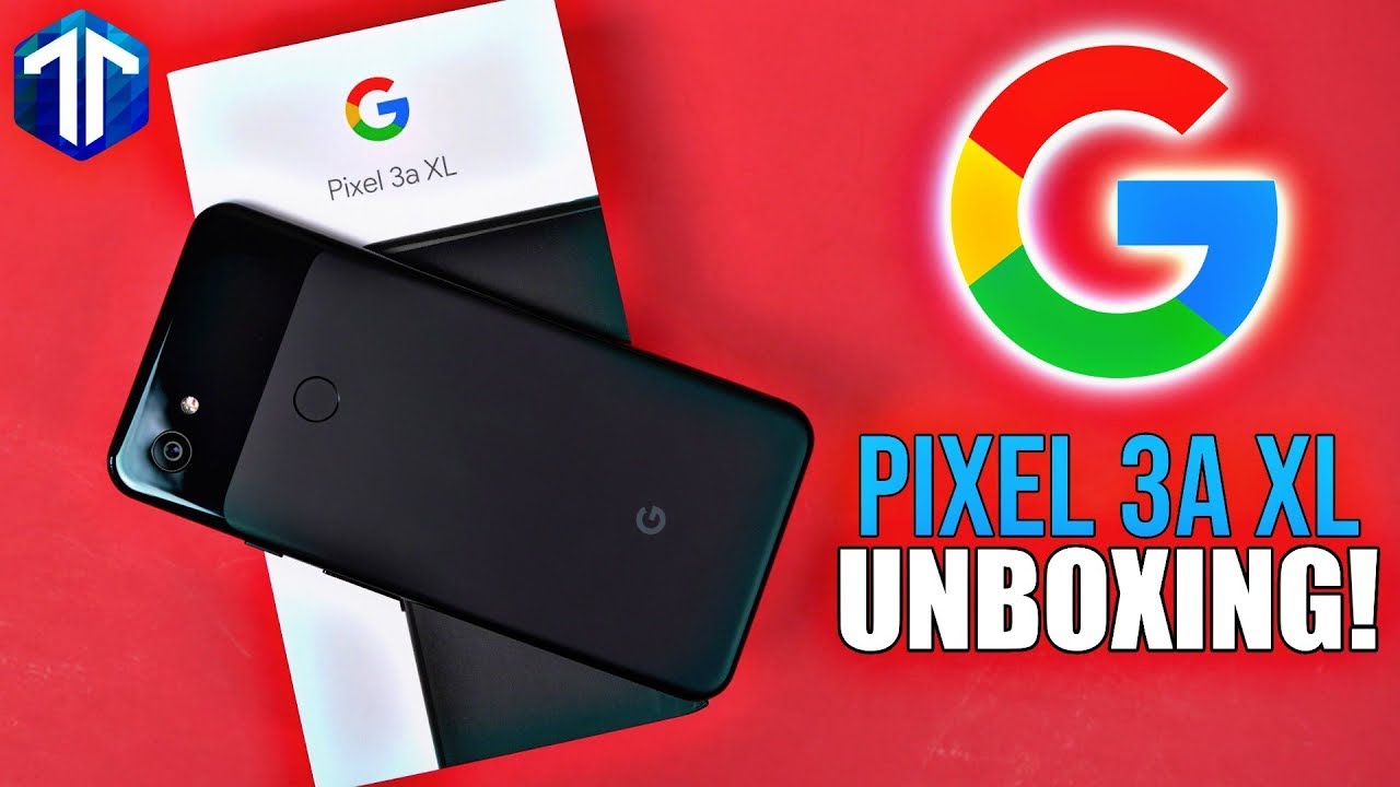 Google Pixel 3a XL Just Black Unboxing!