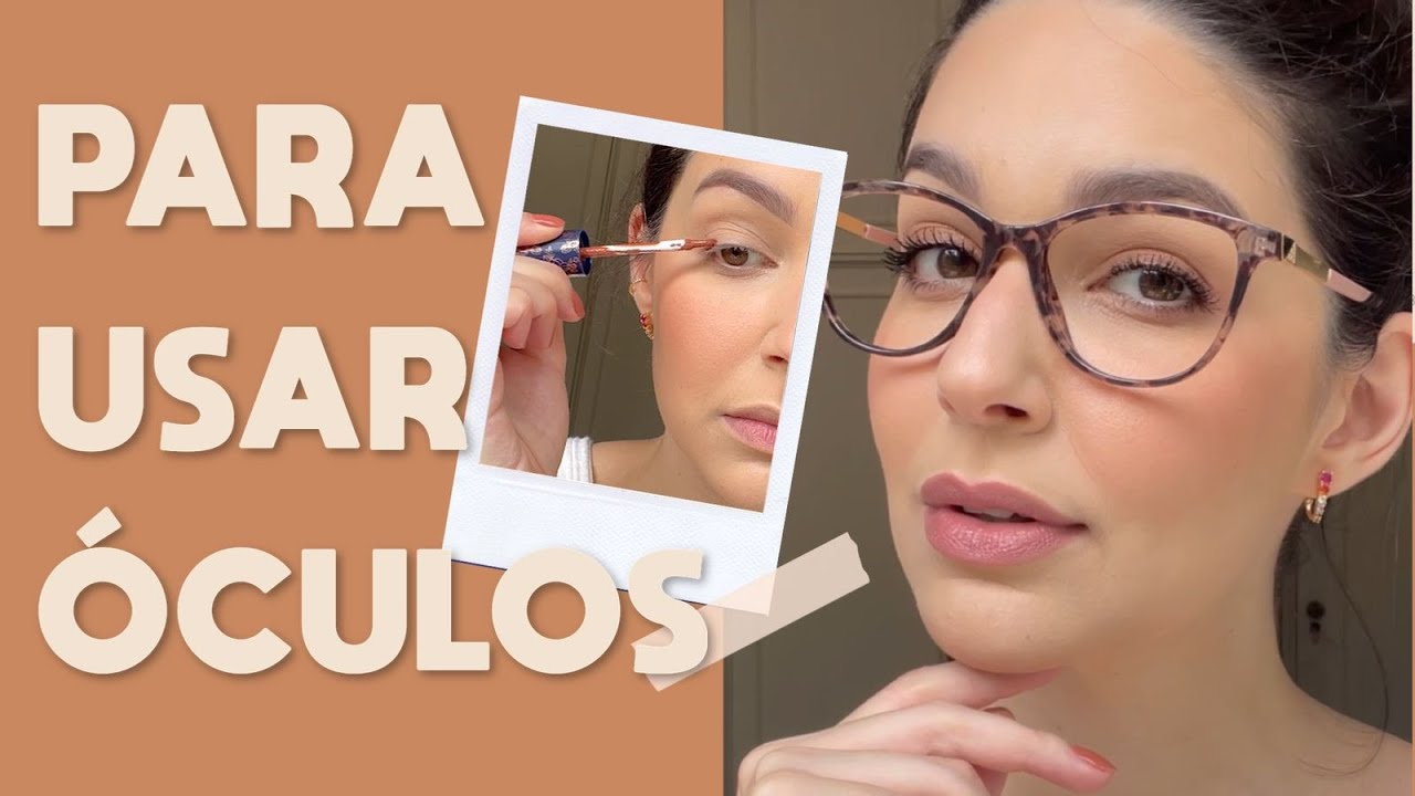 MAQUIAGEM PARA QUEM USA ÓCULOS #shorts