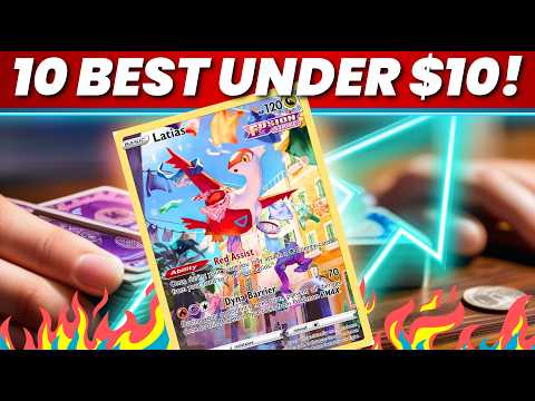 The 10 BEST Pokemon Cards UNDER $10! (2025)