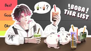 My DEFINITIVE Boba Flavor Tier List! 【NIJISANJI EN | Ver Vermillion】