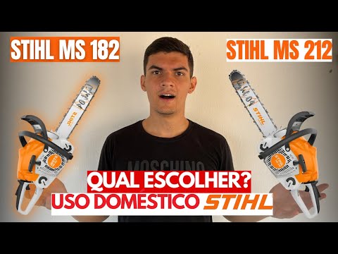 Compensa INVESTIR MAIS? Motosserra Stihl Ms 212 ou Motosserra Stihl Ms 182 | Comparativo Completo