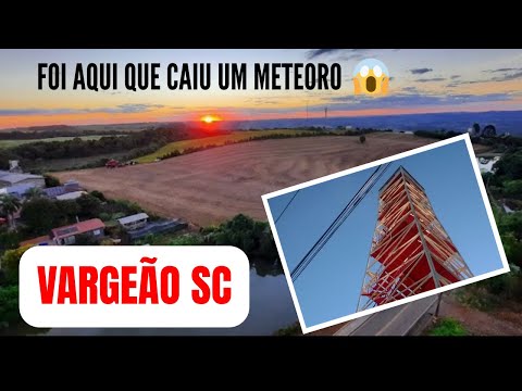 Subi no TOPO da Cratera de Meteoro em SC! (Dá muito medo?)