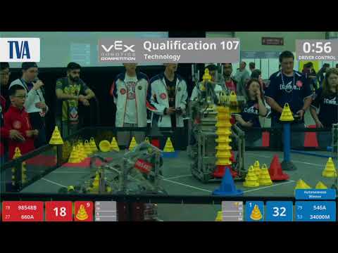 2018 VRC Tech Q107 - 98548B 660A vs 546A 34000M - 86 to 95