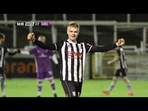 GOAL | Tommy Conway's volley opens the scoring in Bath City's Trophy win over Chelmsford 15/12/20
