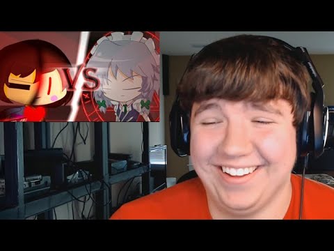 GameCubdeDude Reacts To Frisk(Chara) vs Sakuya Izayoi - (Undertale Vs Touhou) Animation!