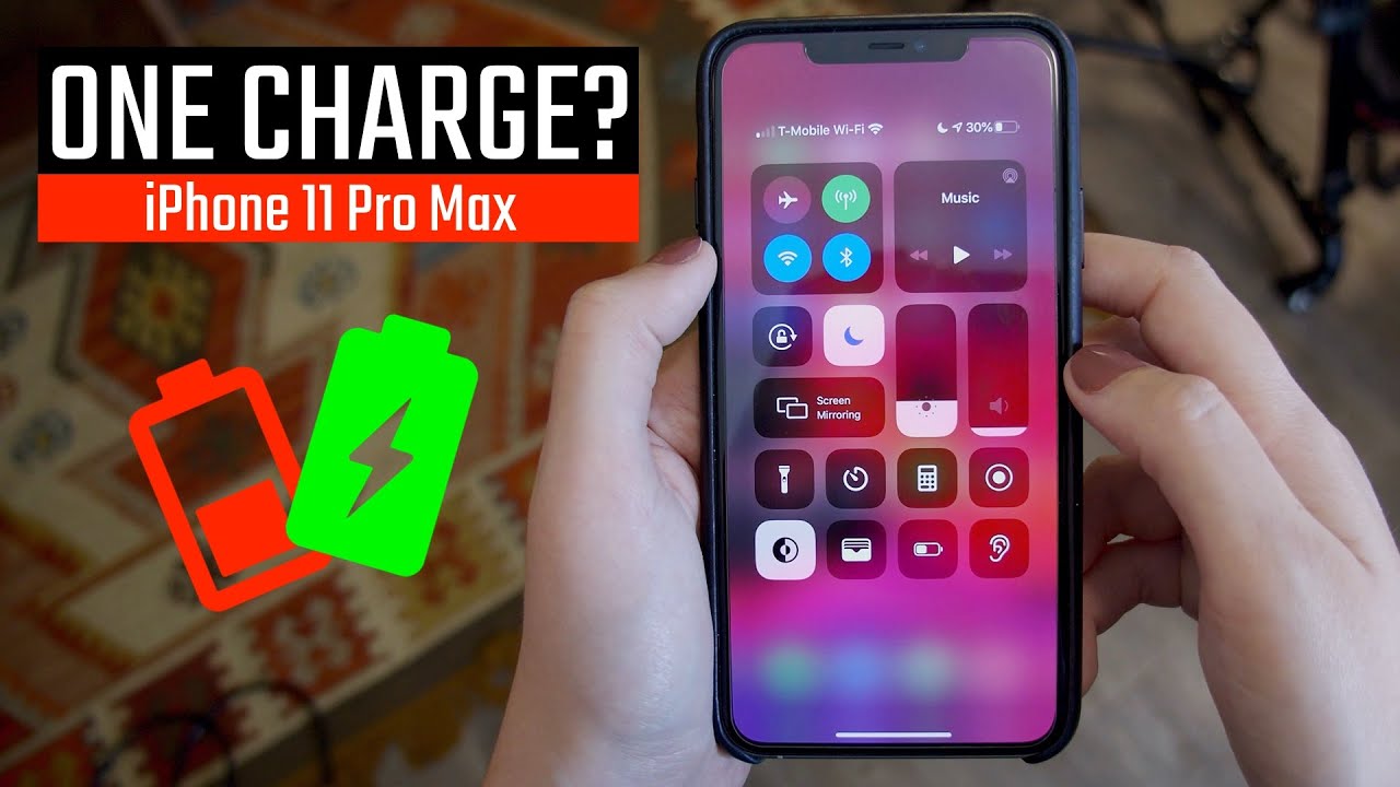 HOW LONG DOES THE BATTERY LAST? My routine with the iPhone 11 Pro Max