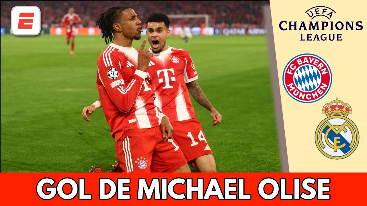 GOLAZO de OLISE sentencia. BAYERN MUNICH ELIMINA al REAL MADRID y avanza a semis | Champions League