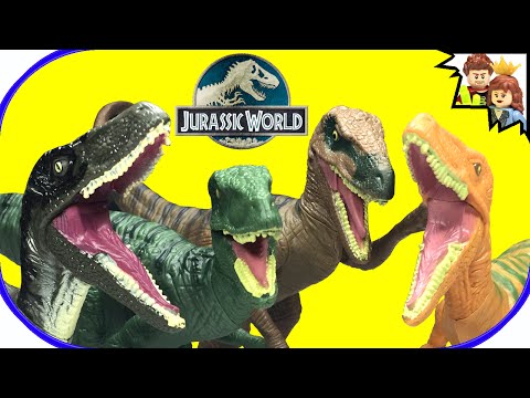 Jurassic World Raptor Pack Target Exclusive Review - BrickQueen