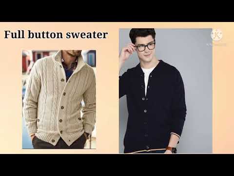 Types of Sweaters for men with name// Winter wear