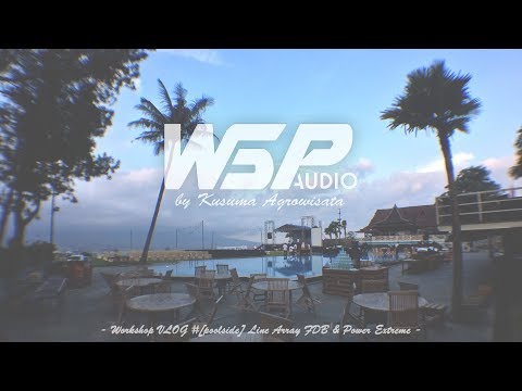 Pasang #LineArray #FDB Di acara Gathering #Hino Indomobil