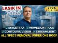 Permanent Specs Removal In 2026 Explained SMILE Pro WaveLight Plus Contoura LASIK Streamlight