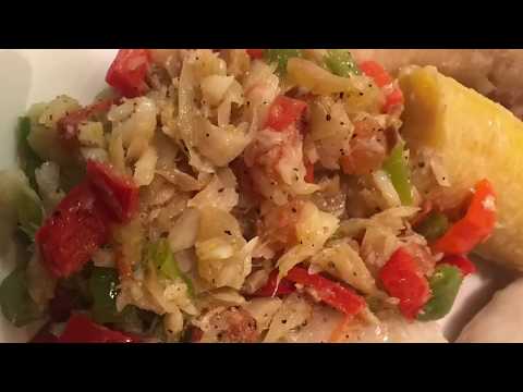 JAMAICAN SALT FISH RECIPE | HOW TO MAKE SALT FISH (CODFISH RECIPE)