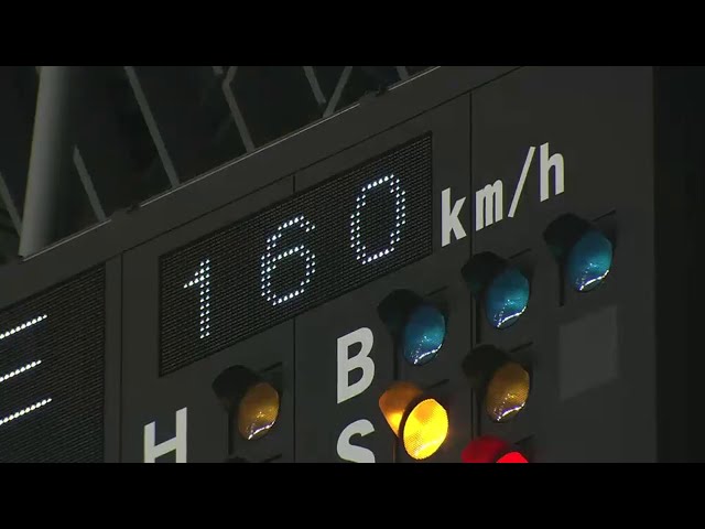 1回表 ファイターズ・大谷 またも初回に160キロのストレート!!  2014/6/11 F-G