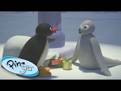 Pingu & Robbie Exchange Gifts!π@Pingu Pingu In The City - Kids (0-4), Kingdom Kids Zone - Pingu - Official Channel