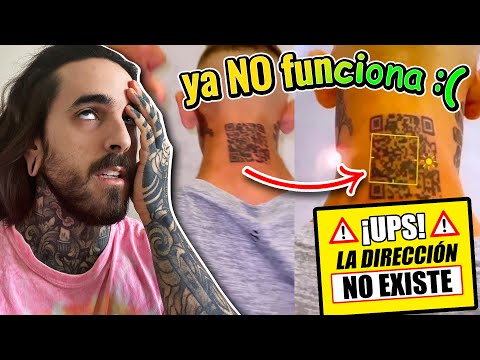 El TATUAJE del CÓDIGO QR de LA LIENDRA ya NO FUNCIONA 🤕