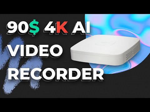 Dahua IP įrašymo įrenginys NVR2104-I 4kam, 1HDD, 1kn. 8MP arba, 4kn. 2MP, AI video