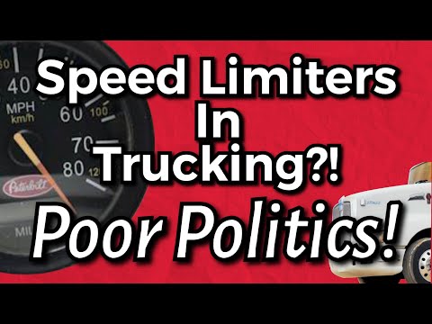 Bad Legislation for Trucking That’ll MAKE IT WORSE! Stop the Speed Limiters That Do Nothing