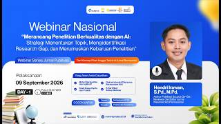 H1: Webinar Menentukan Topik, Mengidentifikasi Research Gap dan Merumu