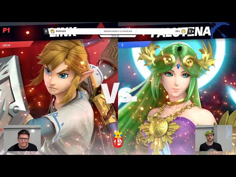 Niceface (Link) vs. Dr.L (Palutena, Ken, Chrom) - Losers Quarters | BWU #25
