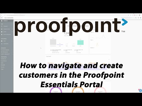 Proofpoint Essentials Tutorial Part 1 Creating Customers Breadcrumb