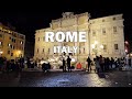 Rome Italy New Year S Eve Night Driving 4K