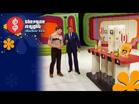 Fun Contestant Can't Contain His Excitement During HI LO Win! - The Price Is Right 1984