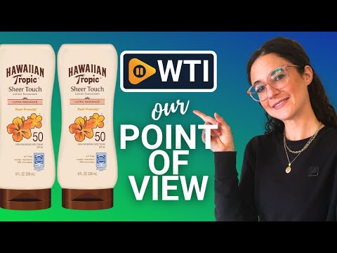Hawaiian Tropic Sheer Touch Ultra Radiance Lotion Sunscreen SPF 50 - WTI product video review