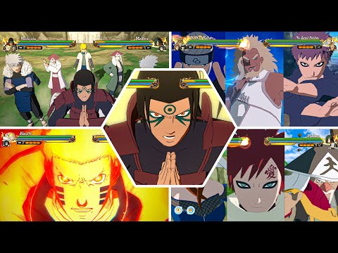 All Kage Ultimate Jutsu & Awakenings – Naruto x Boruto: Ultimate Ninja Storm Connections