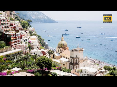 Amalfi Coast 4K Drone - Italian Riviera Aerial Journey