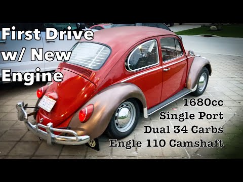 1966 Volkswagen Beetle w/ Cam | First Drive After Engine Rebuild