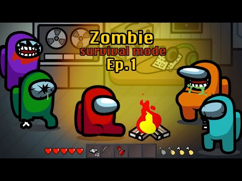 Survival Mode 🛠 Among Us Zombie Ep 1 - Animation