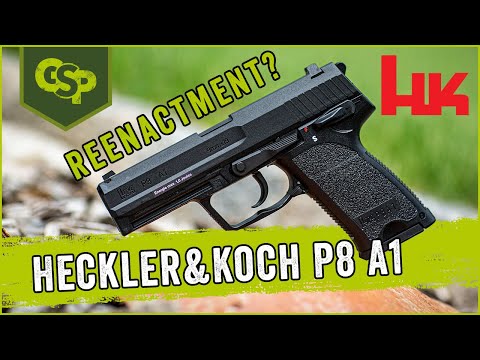 Bundeswehr Dienstpistole H&K P8 A1 von VfC by Umarex - GsP Airsoft Guncheck