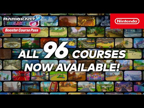 All 96 Courses in Mario Kart 8 Deluxe and Mario Kart 8 Deluxe – Booster Course Pass!