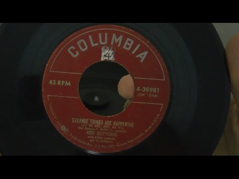 Strange Things Are Happening  / Ho Ho Song - Red Buttons