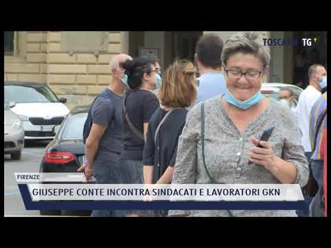 2021-09-15 FIRENZE - GIUSEPPE CONTE INCONTRA SINDACATI E LAVORATORI GKN