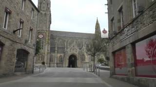 preview picture of video 'Driving Through 29250 Saint Pol de Léon, Finistère, Brittany, France 26th October 2014'