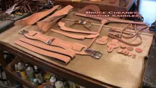 preview picture of video 'Saddle Maker Bruce Cheaney Shares With You A Time Lapse Video Of A Custom Made Cutting Horse Saddle'