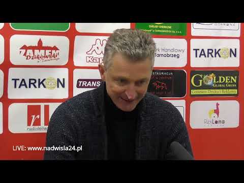 19.03.2022 LIVE: Konferencja prasowa po meczu Siarki Tarnobrzeg z Tomasovią Tomaszów Lubelski