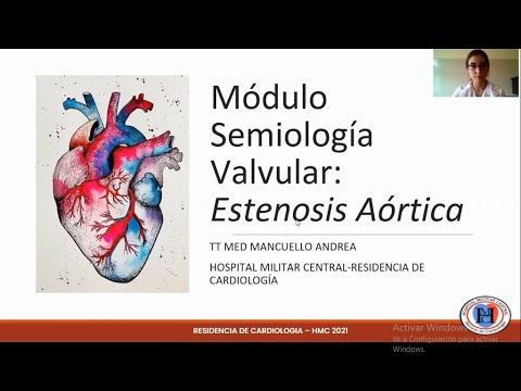 Valvular Semiology: Aortic Stenosis - Cardiovascular Semiology Module