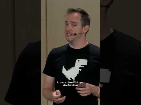 Video Thumbnail: Keep your page interactive during view transitions #GoogleIO