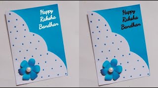 handmade greeting card for brother's/easy raksha bandhan card idea at home/ #rakshabandhancard