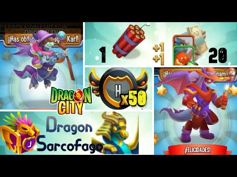 😎DRAGON DINAMITA Y DRAGON KARL + 60 FICHAS BLACK FRIDAY + DRAGON SARCOFAGO Y MUCHOS  SACOS DE ASALTO