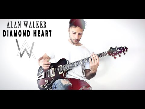 Alan Walker - Diamond Heart (Guitar Cover) | Electric