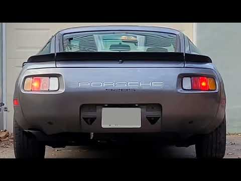 Porsche 928 Revving | X-Pipe | Porken S300 Chips | RMB